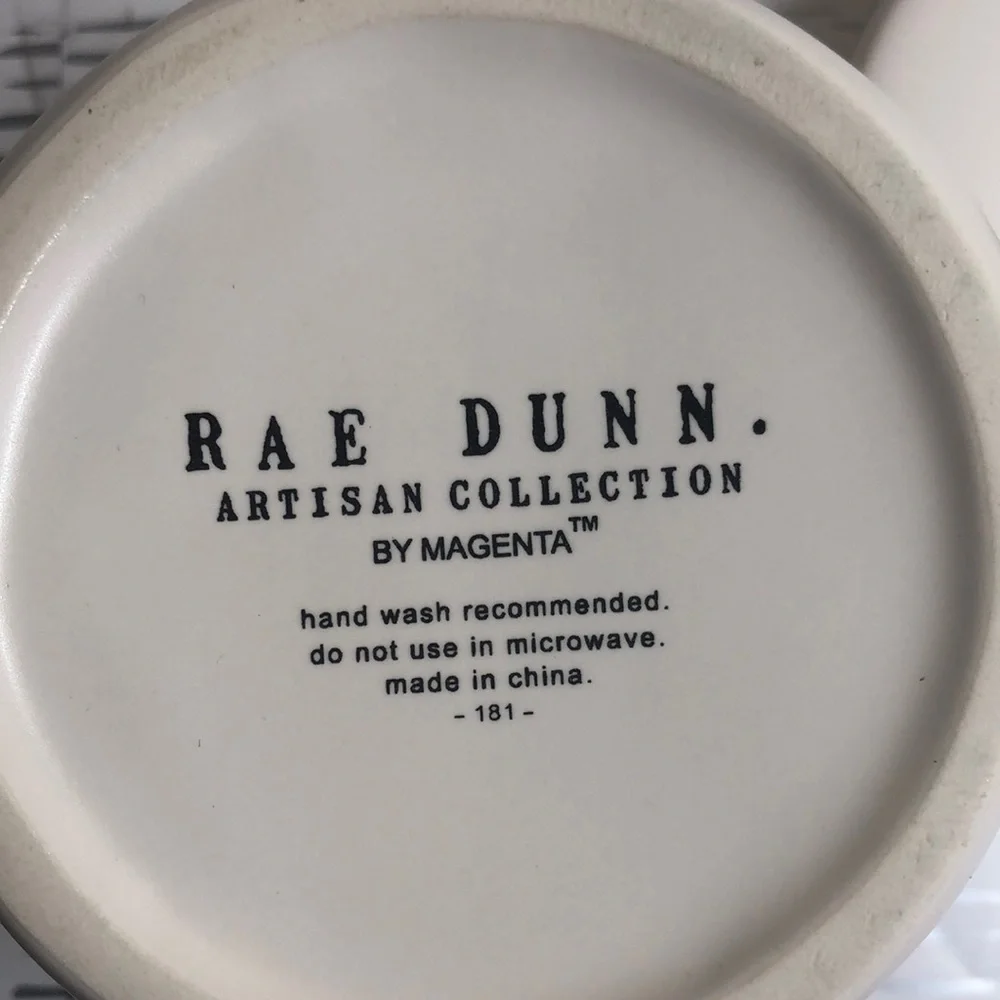 Rae Dunn artisan collection magenta